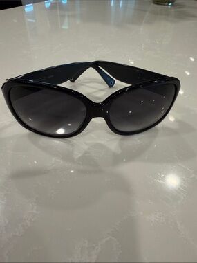 Coach Women's Black Oversized Sunglasses